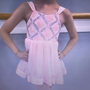 Light pink lyrical/ballet costume